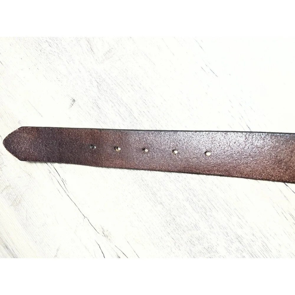 GAP Vintage Brown Genuine Leather Belt Size 36